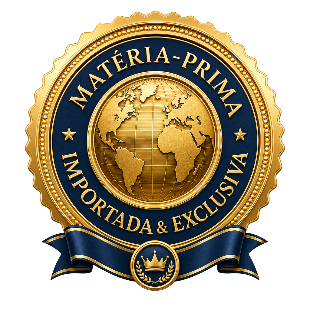 Matéria-prima importada e exclusiva